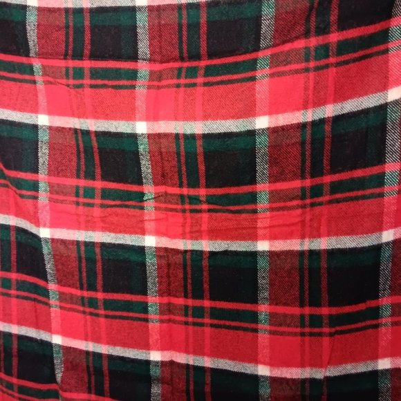 Troy Leisure Blanket Wool Blend Red Plaid Fringe NOS USA Made No 2 1/2 B 3517 - Picture 15 of 16
